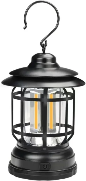Vintage Camping Lights Horse Lamp Tent Camping Campsite Outdoor Rechargeable Ambiance Wilderness Lighting Hanging