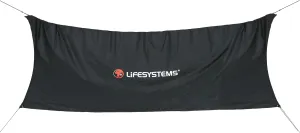 Waterproof Camping Tarp, Black, One Size