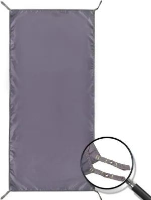 Waterproof Camping Tarp Tent Footprint 36"x83" Lightweight, Portable with Drawstring Bag, 210D Oxford Fabric for Outdoor Hiking, Picnic, Survival Gear, and Beach Shelter