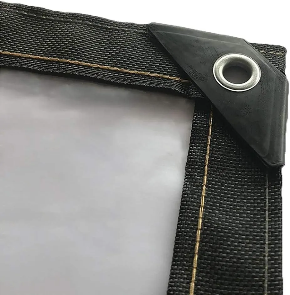 Waterproof Cover Tarp Tarpaulin Sheet,Sunshade Net, Shade Cloth, Waterproof Thicken Rainproof Plastic Sheet Insulation Greenhouse Film 120G/M²,a,3 * 3M