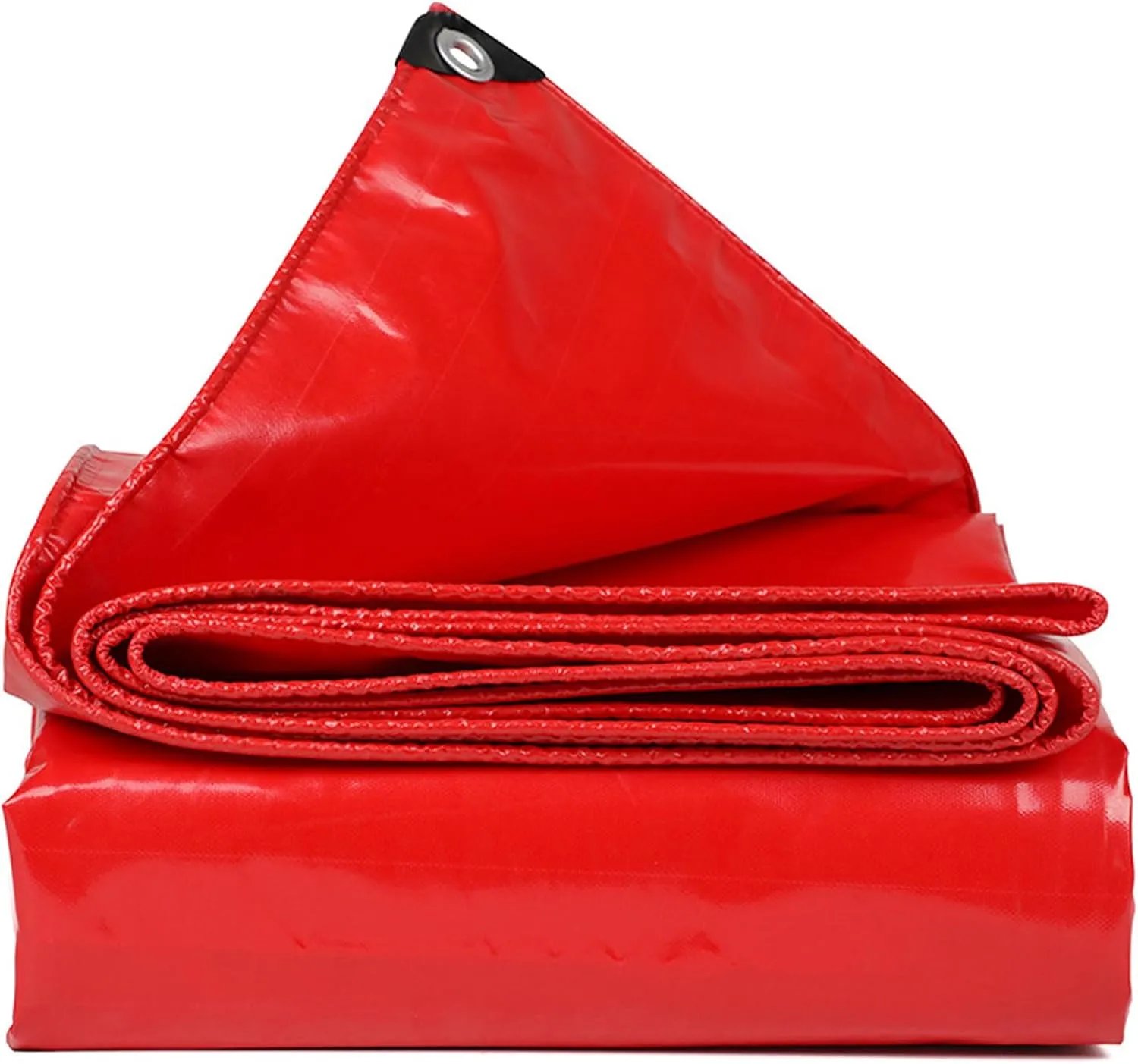 Waterproof Tarp 32.81x45.93ft, 0.5mm Thick Heavy Duty PVC Double Coated Waterproof Tarpaulin, with Grommets and Reinforced Edges, UV Protection, Tear Resistance, High Durability