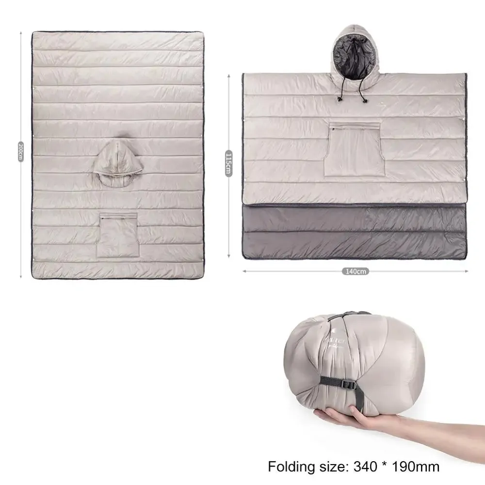 Wearable sleeping bag