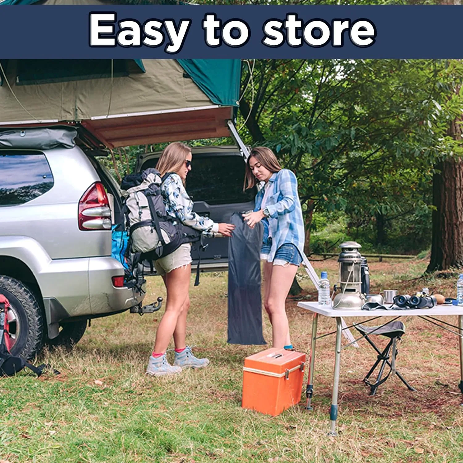 Wenqik 2 Pack 450lbs Max Load Camping Cot for Adults with Carry Bag Portable Folding Outdoor Sleeping Cot Heavy Duty Bed for Traveling Camp Military Office Nap Beach Home Lounging
