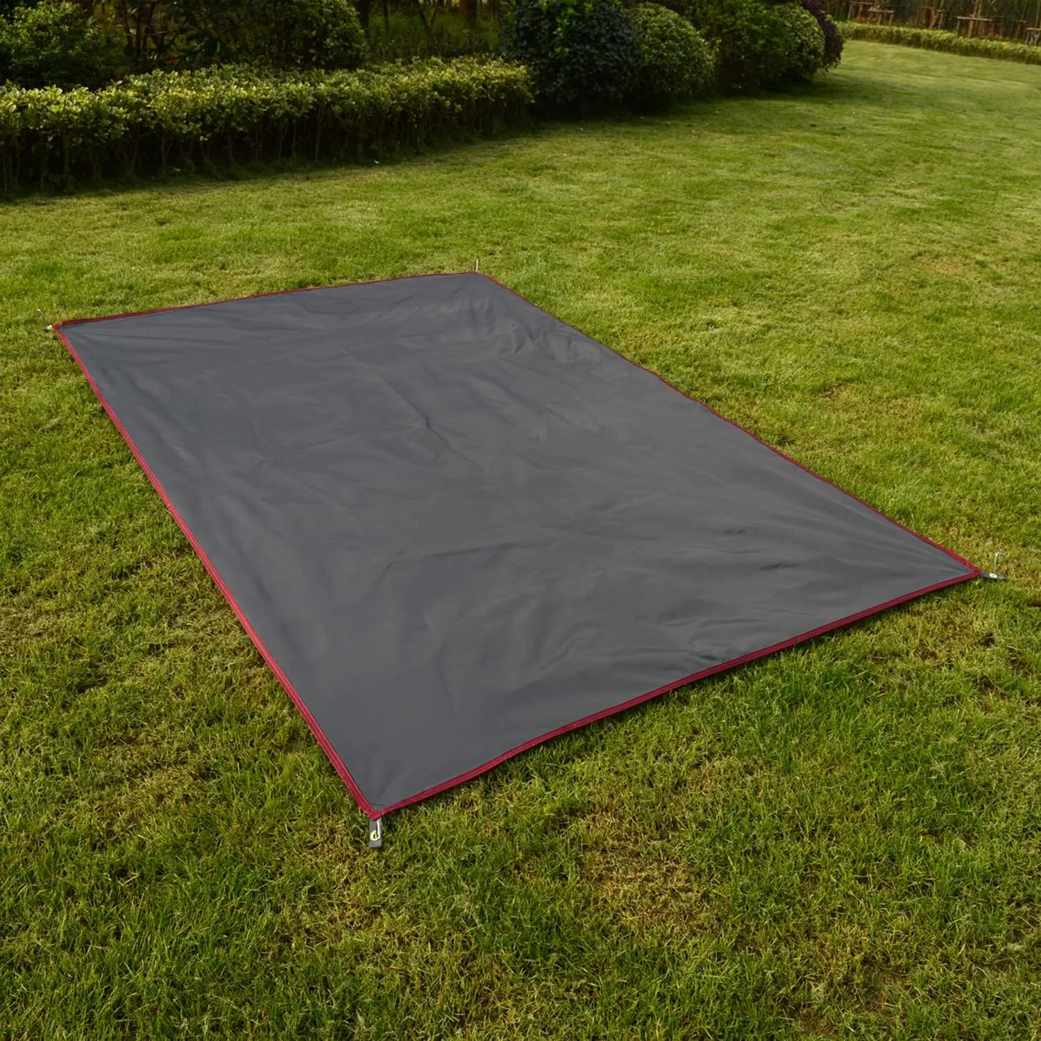 Wind Tour Portable Multifunctional Outdoor Camping Tarp Groundsheet Footprint Lightweight Floor and Ground Tarps for Camping Hiking with Carry Bag (118" x 118")