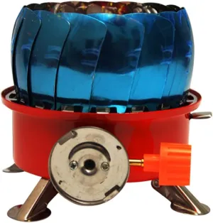 Windproof Stove for Camping Gas Stove Burner Portable Aluminum Alloy Construction Easy to Use
