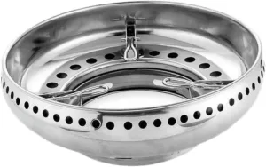 Windproof Wok Stand, Portable Wok Pan Support Rack for Cooking, Cooktop Range, Double Layer