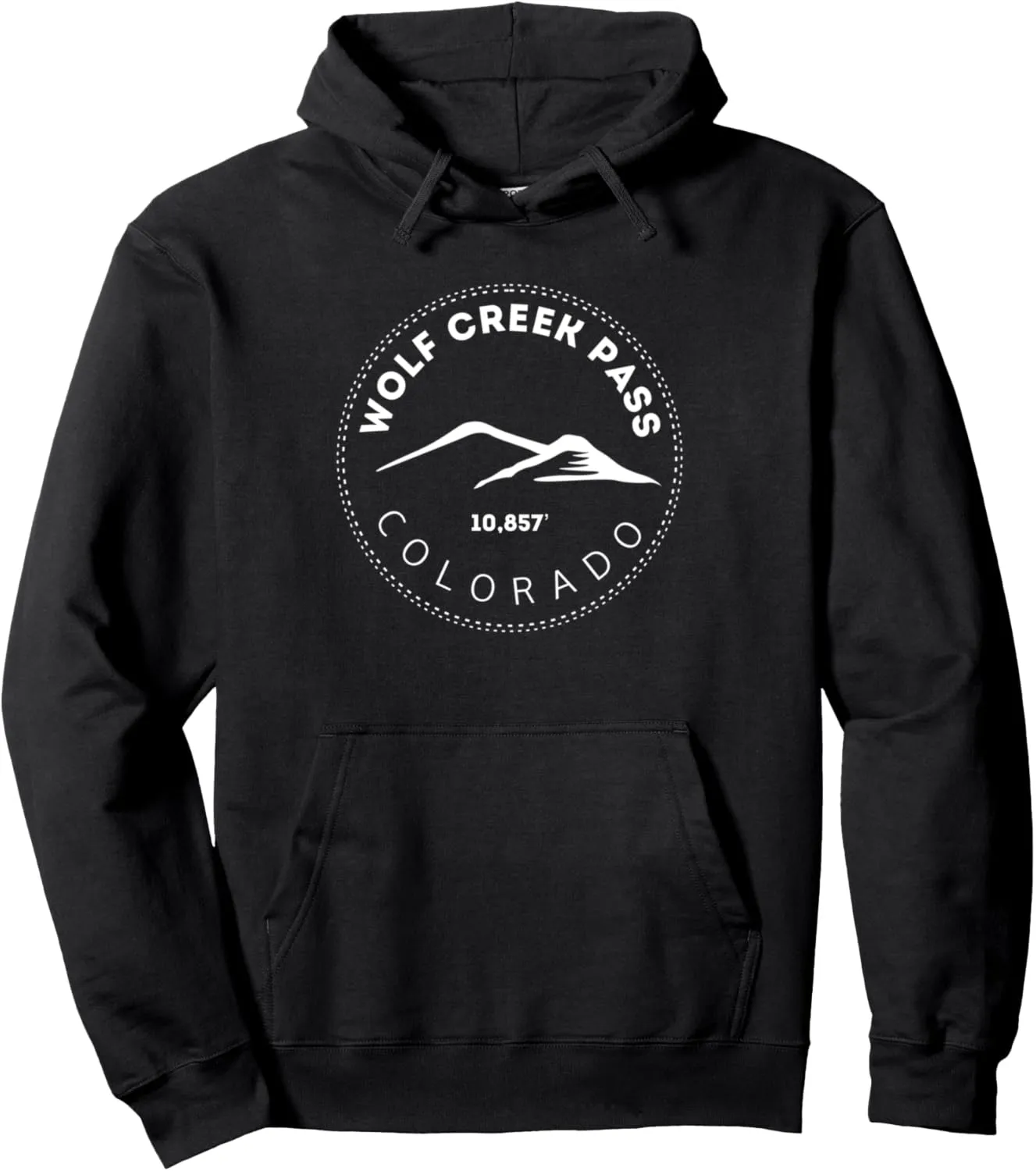 Wolf Creek Pass Colorado - CO Elevated Mountain Pullover Hoodie