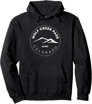 Wolf Creek Pass Colorado - CO Elevated Mountain Pullover Hoodie