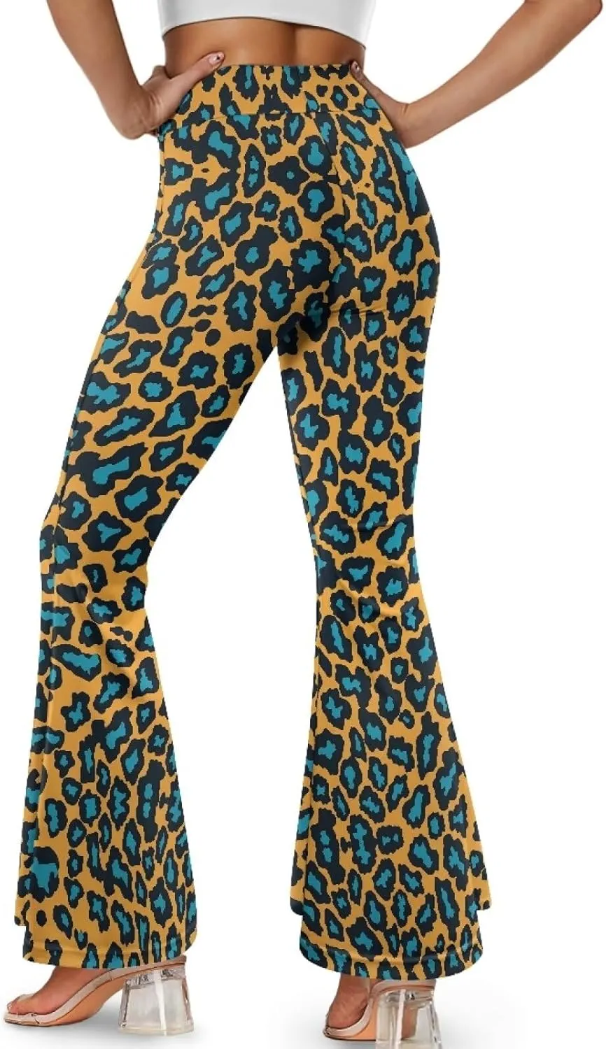 Women Flare Yoga Pants Y2K Leggings High Waisted Workout Pant