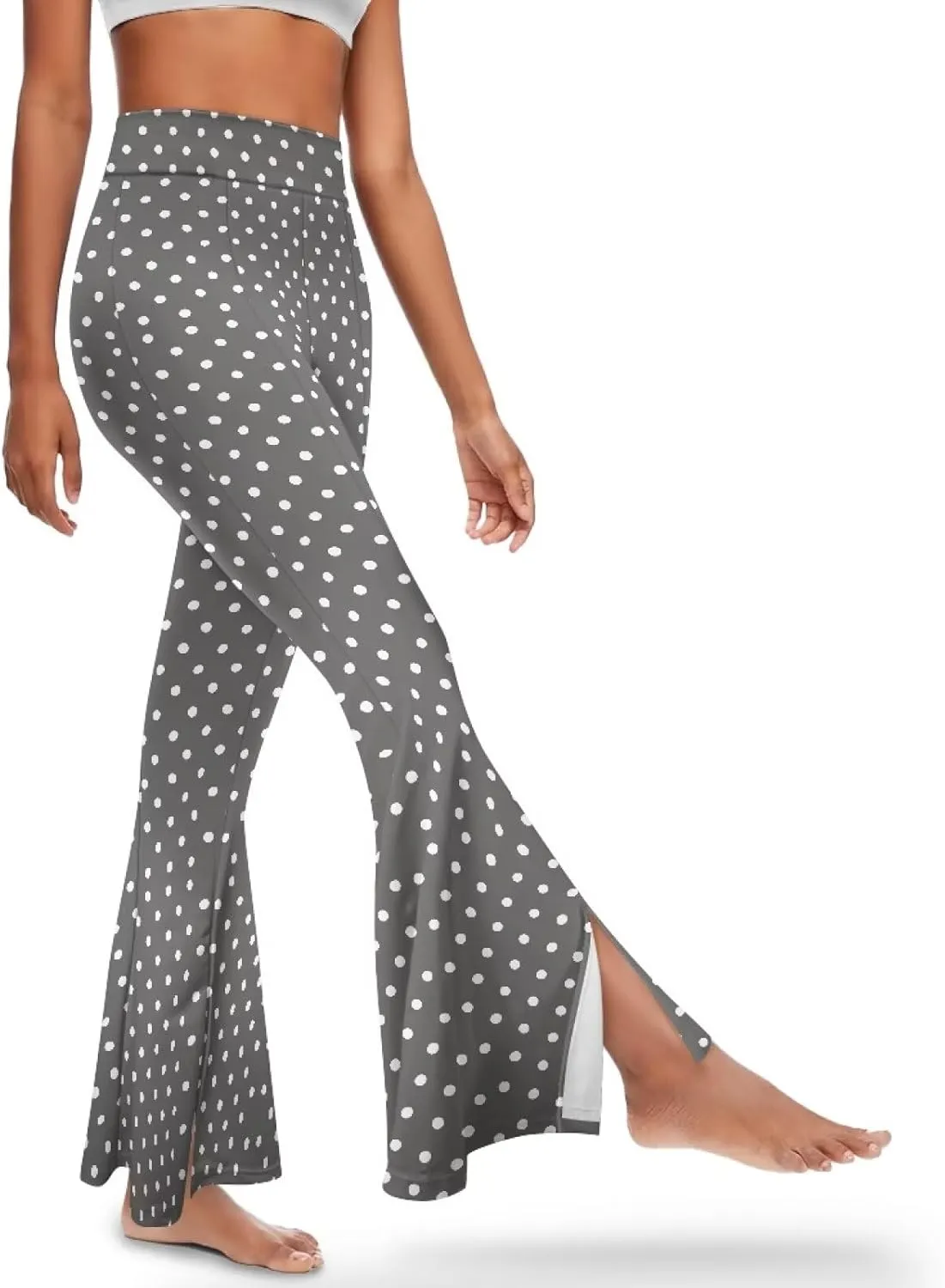 Women Flare Yoga Pants Y2K Leggings High Waisted Workout Pant
