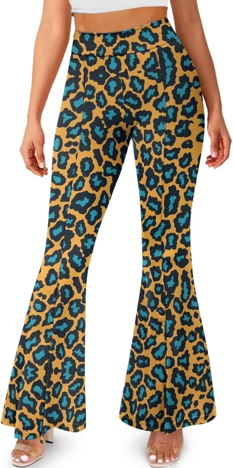 Women Flare Yoga Pants Y2K Leggings High Waisted Workout Pant