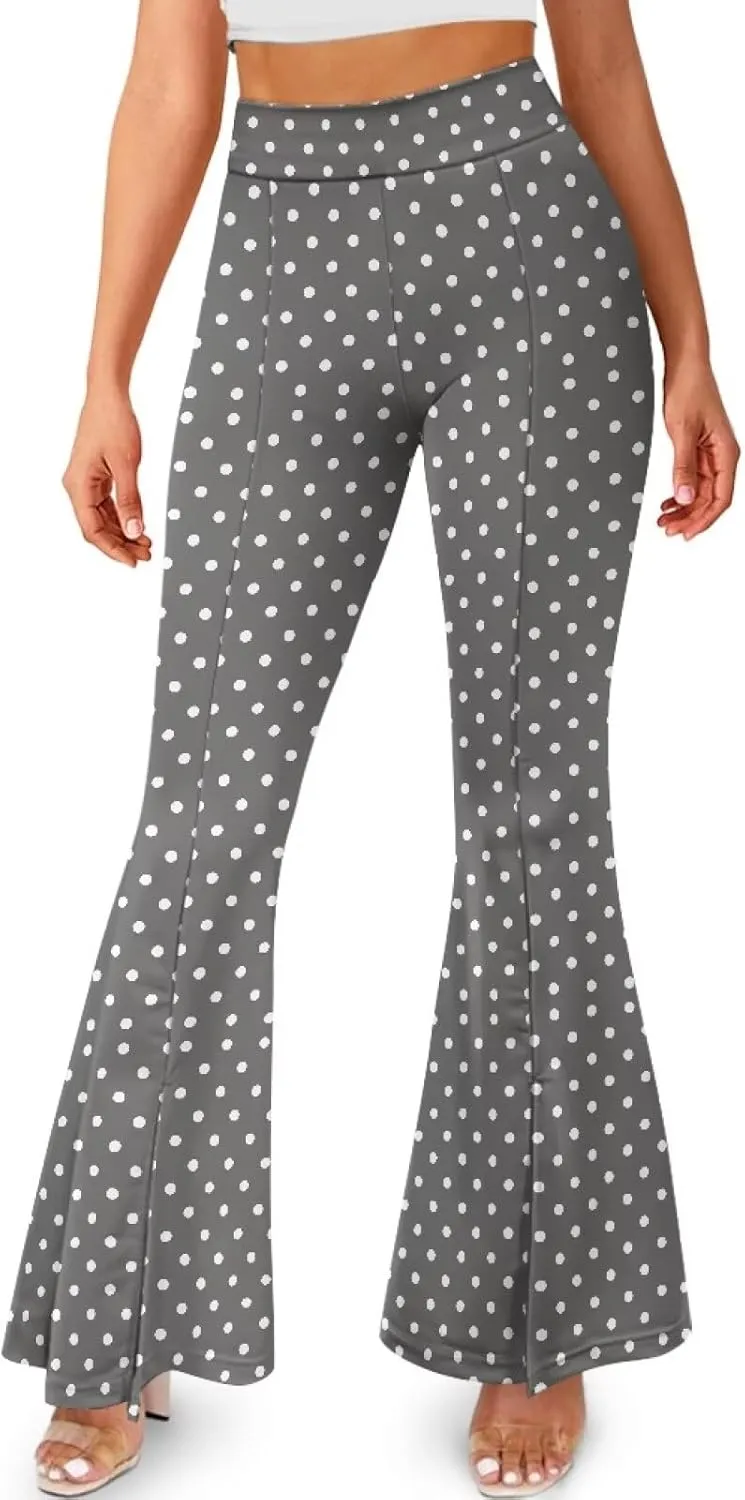Women Flare Yoga Pants Y2K Leggings High Waisted Workout Pant