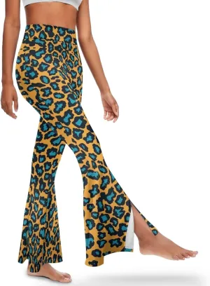 Women Flare Yoga Pants Y2K Leggings High Waisted Workout Pant