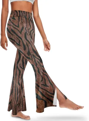 Women Flare Yoga Pants Y2K Leggings High Waisted Workout Pant