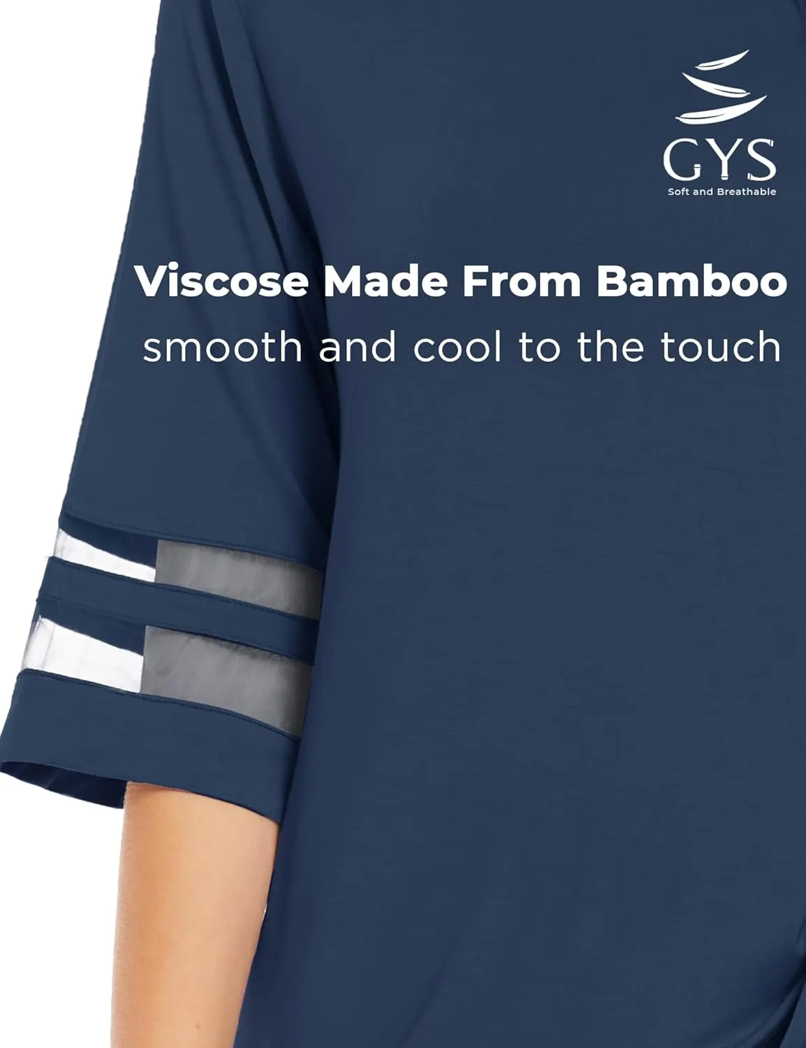 Womens Pajama Set - Viscose Made from Bamboo, 3/4 Sleeve Capri Pajama Set Soft 2 Piece Sleepwear Pjs Lounge Set