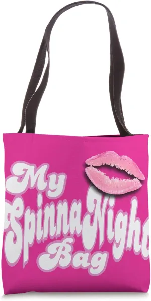 Women's Spend The Night Bag: Funny, Cute & Sexy Spinnanight Tote Bag
