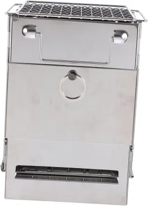 Wood Burning Stove Mini Backpack Portable Camping Foldable