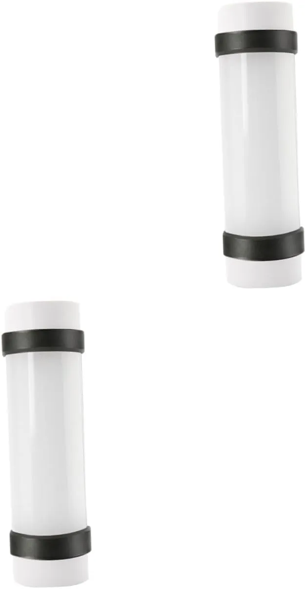 Yardwe 2pcs Rechargeable Camping Lantern 4 Level Dimmable Powered Tent Light Adsorption