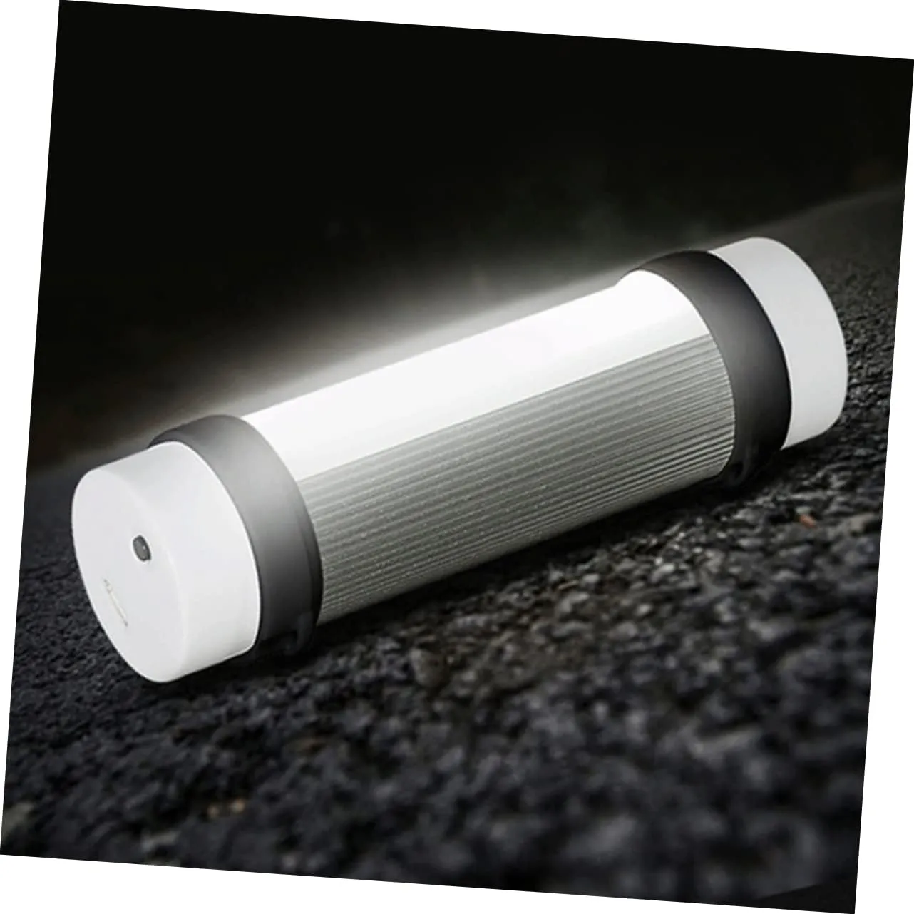 Yardwe 3pcs Rechargeable Camping Light 4-Level Dimmable USB Magnet Adsorption Lantern for Tent White