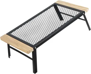 Yiju Portable Camp Grill Table for Outdoor Activities and Gatherings