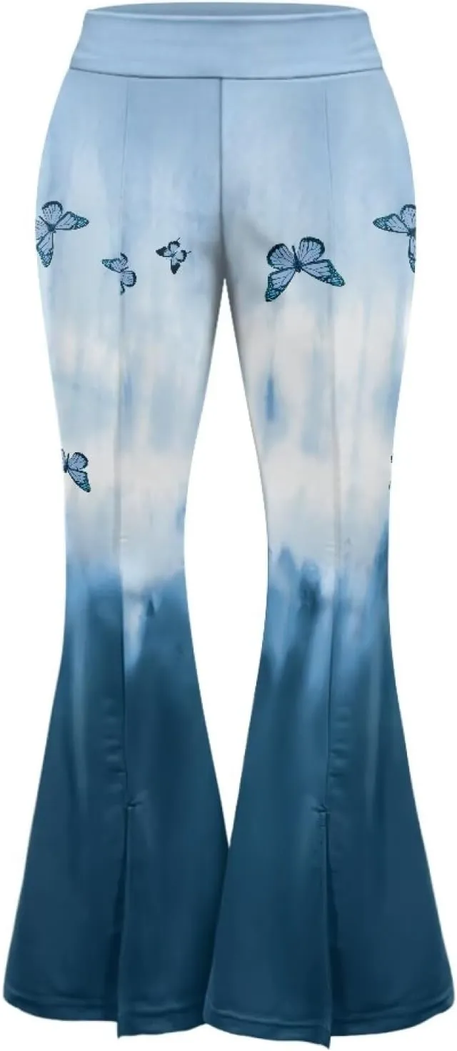 Yoga Pants for Women Wide Leg Pants High Waist Workout Pants