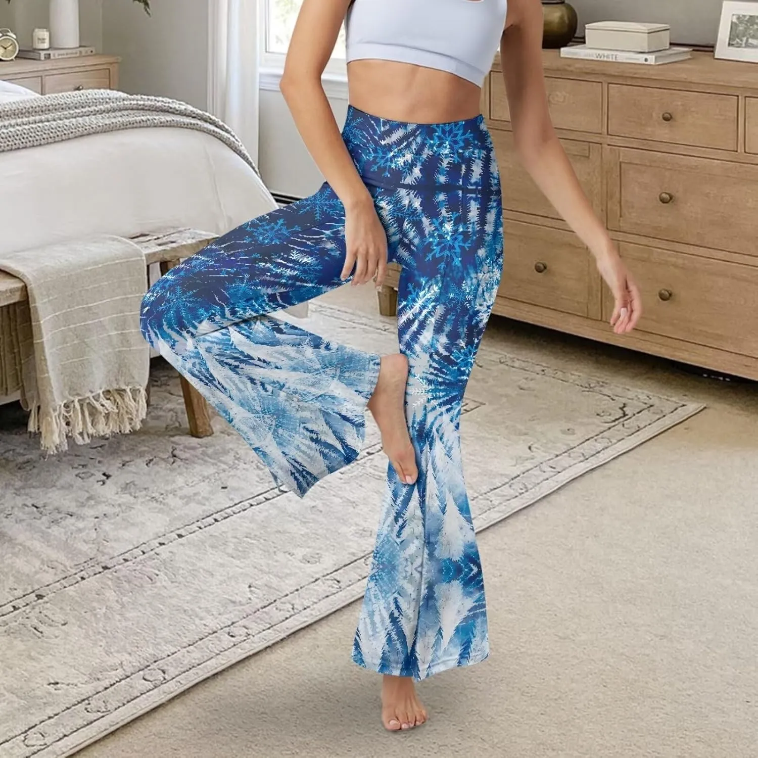 Yoga Pants for Women Wide Leg Pants High Waist Workout Pants