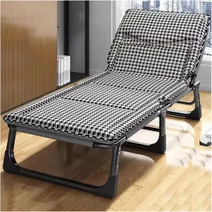 ZTGL A,170x56cm, Oversized Patio Recliner Chair, Folding Camping Chairs, Folding Camping Cot, Folding Lounge Chair, Portable Outdoor Chaise, Portable Folding Cot