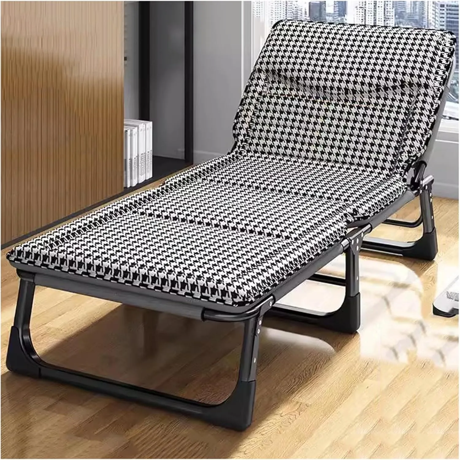 ZTGL A,170x56cm, Oversized Patio Recliner Chair, Folding Camping Chairs, Folding Camping Cot, Folding Lounge Chair, Portable Outdoor Chaise, Portable Folding Cot