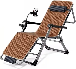 ZTGL C, Folding Camping Cot with Storage Bag, Camping Folding Lounge Chair, Portable and Lightweight Sleeping Bed, Office Nap Folding Lounge, Sunbathing Lounge Chairs